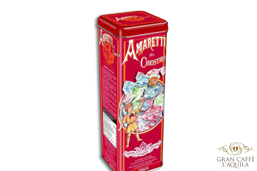 AMARETTI LAZZARONI TALL TIN (6.17oz/175g)