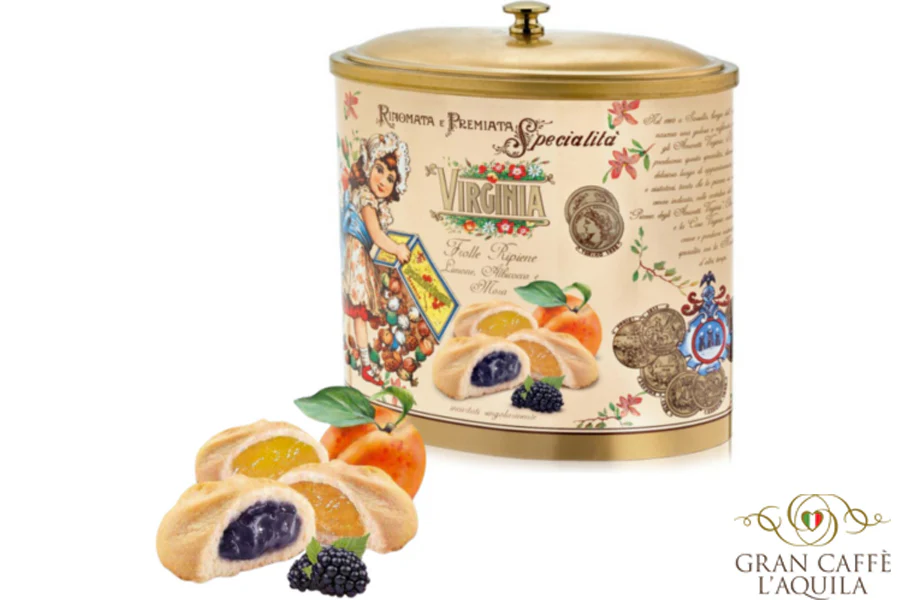 ASSORTED FILLED BISCUITS -- Amaretti Virginia - 7oz/200g