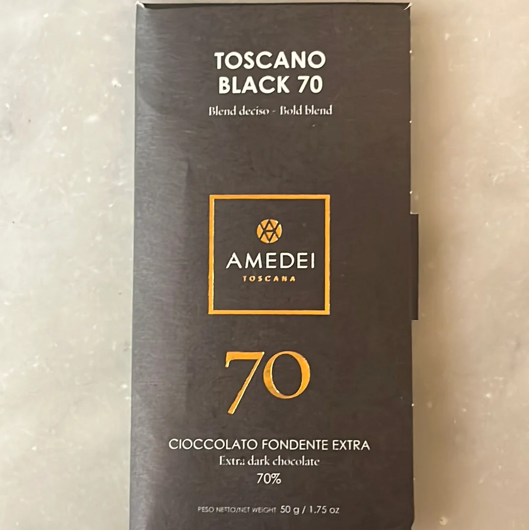 AMEDEI TOSCANO BLACK 70% FONDENTE