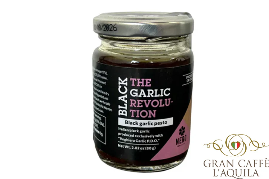ITALIAN BLACK VOGHIERA GARLIC PESTO PDO 2.82oz
