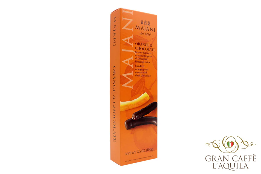 MAJANI ORANGE & CHOCOLATE SCORZE 3.5oz/100g