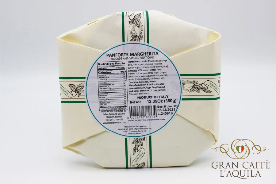 PANFORTE MARGHERITA - MARABISSI - 12.35oz - Image 2