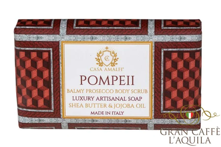 POMPEII - BALMY PROSECCO BODY SCRUB - CASA AMALFI LUXURY SOAP 5.29oz